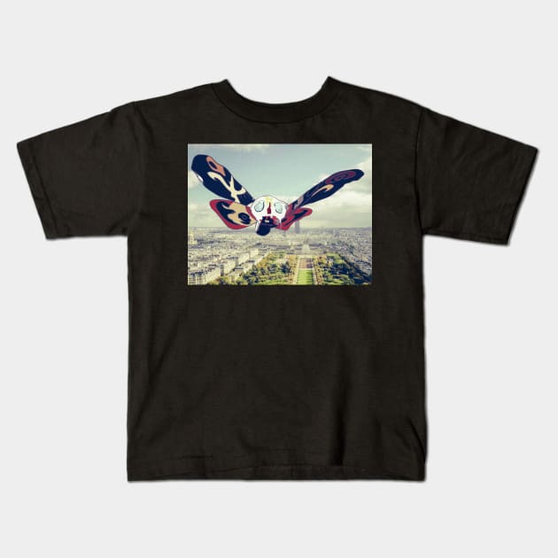 Actual photo of Mothra Kids T-Shirt by Digital GraphX